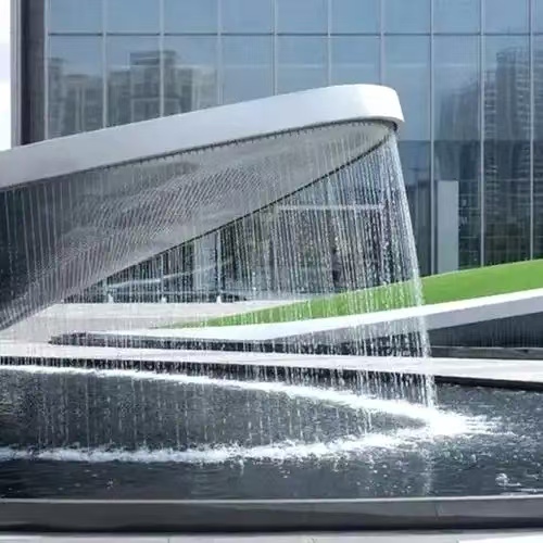 喷泉水景：城市装饰艺术中灵动的点睛之笔